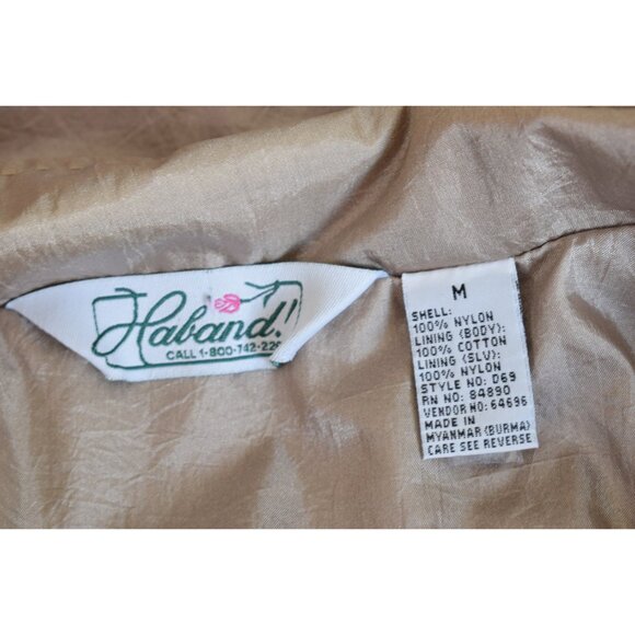 Vintage 90s Lightweight Windbreaker Iridescent Nylon Jacket by‎ Haband/ size M - Picture 8 of 10